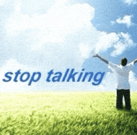 Blue Sky Shut Up GIF
