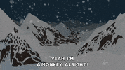 snow winter GIF by South Park 