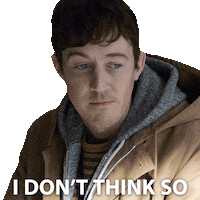 Dont Think So Alex Sharp Sticker by NETFLIX