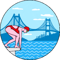 Bosphorus Sticker by TMOK