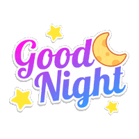 Good Night Sticker by Lucas and Friends by RV AppStudios