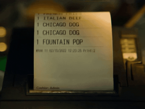Receipt Yes Chef GIF by RightNow