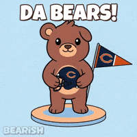 Happy Chicago Bears GIF by BEARISH