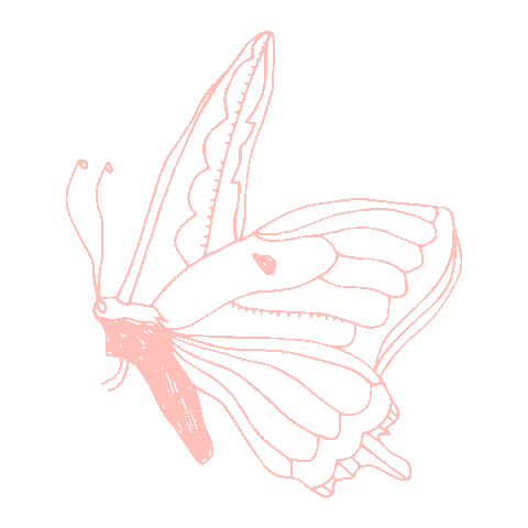 Butterfly Sticker by Abiby