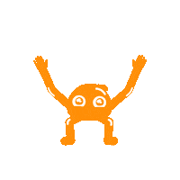 Jump Sticker by Classigogo