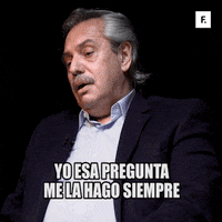 Pregunta Alberto Fernandez GIF by Filonews
