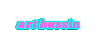 Art Bussin Sticker by Merchant and Market