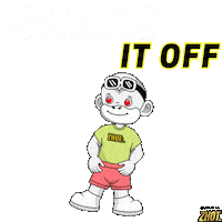 Shake It Off Good Vibes Sticker by Zhot