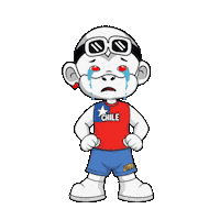 La Roja Chile Sticker by Zhot