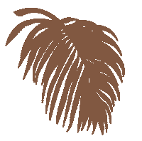 Palm Leaves Vacation Sticker by Pixel Park
