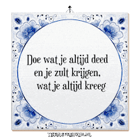 Focus Nl Sticker by Tegelspreuken.nl