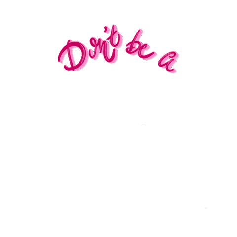 Pink Lady Sticker by Antwerp Avenue