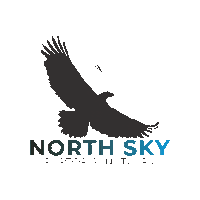 NorthSkyRaptor michigan northskyraptor raptorrehab wildliferehabilitation Sticker