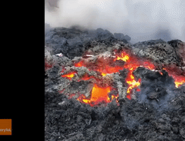 Lava and Smoke Seen at Leilani Estates as Kilauea Continues to Erupt