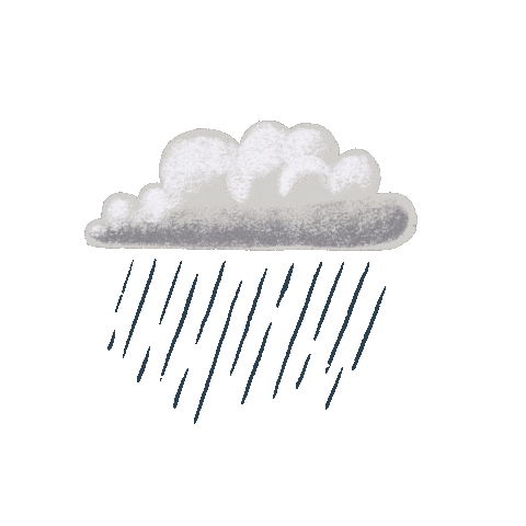 skrich giphyupload rain cloud clouds Sticker