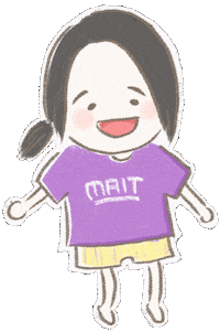 Happy Girl Sticker