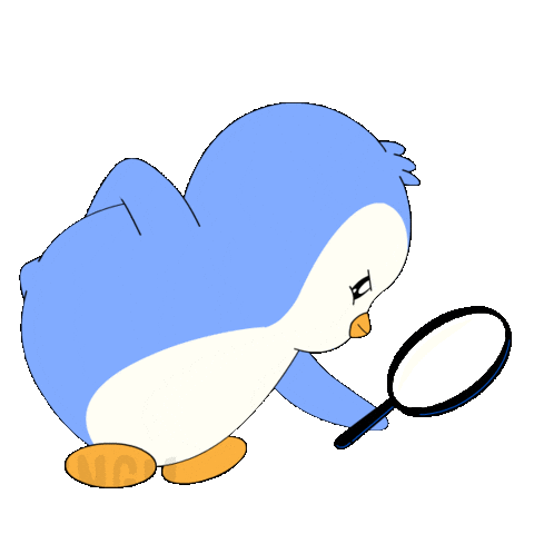 Look Looking Sticker by Pudgy Penguins