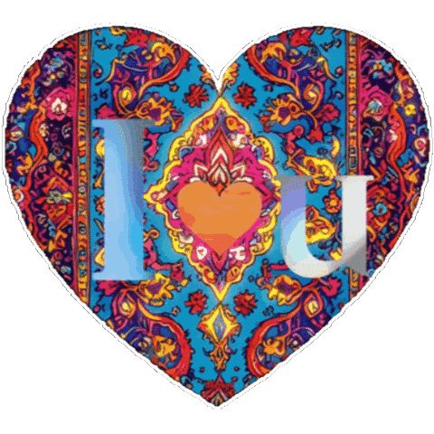I Love You Heart Sticker