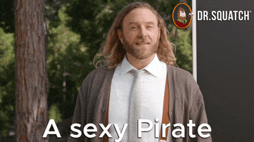 Sexy Pirate GIF by DrSquatchSoapCo