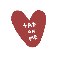 gonebaananas heart new red post Sticker