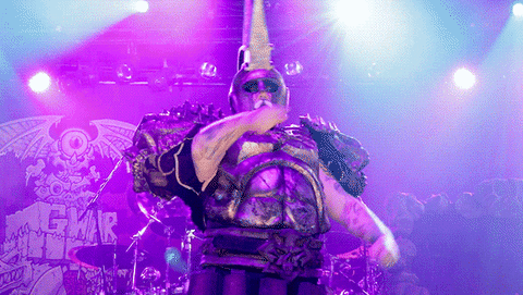 i am coming for you scumdogs of the universe GIF by GWAR
