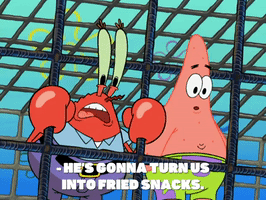 season 8 frozen face-off GIF by SpongeBob SquarePants