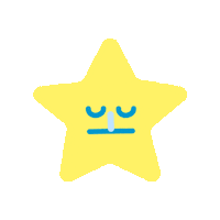 lunadelsur star night sleep sleepy Sticker