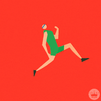 Team Usa Running GIF by Hallmark Gold Crown