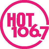 hot1067 hot music pink radio Sticker