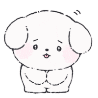 いぬ おねがい Sticker