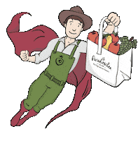 paradieschen superman bio essen gesund Sticker