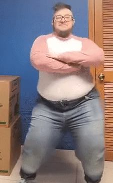 mykalwane giphyupload dance adorable gnomedic GIF