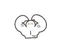 clare__on workout gym duck naduck Sticker