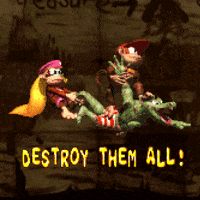 1jps gaming 90s snes dk GIF