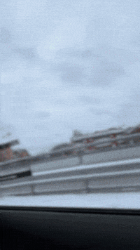 Snow Driving GIF