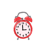 Clock Time To Eat Sticker by Pizza Hut