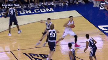 slam dunk GIF by Creighton University Athletics