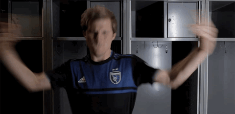 florian jungwirth celebration GIF by San Jose Earthquakes