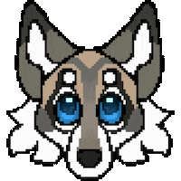 Pixel Blinking Sticker