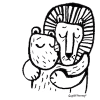 Chill Relax Sticker by 라운드어라운드