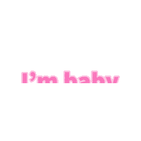 relatablyunstable love pink baby girls Sticker