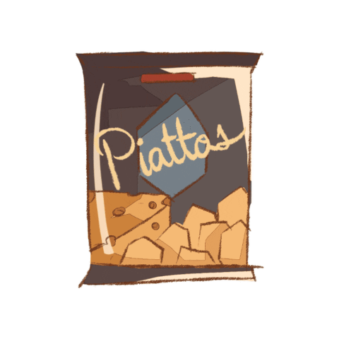 dapithaponn filipino dapithaponn baon piattos Sticker