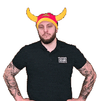 Vikings Sticker by Porte Mine