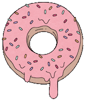 Donut Doughnut Sticker