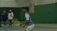 BlueHens celebration tennis focus hopping GIF