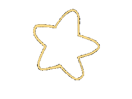Yellow Star Sticker