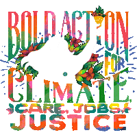 Be Bold Climate Change Sticker by Creative Courage