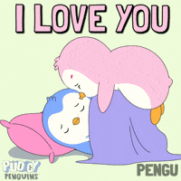 I Love You Kiss GIF by Pudgy Penguins