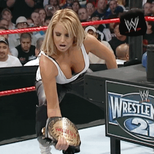 Pumping Iron Power GIF by Trish Stratus