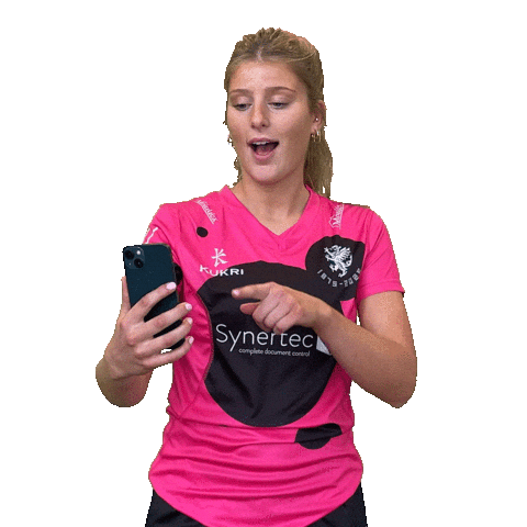 Laugh Point Sticker by Somerset County Cricket Club